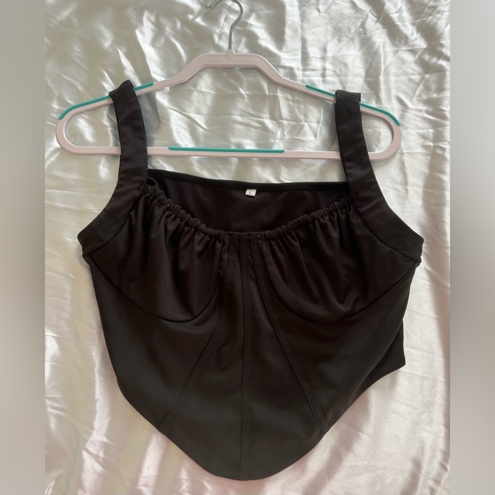 Black Crop Top